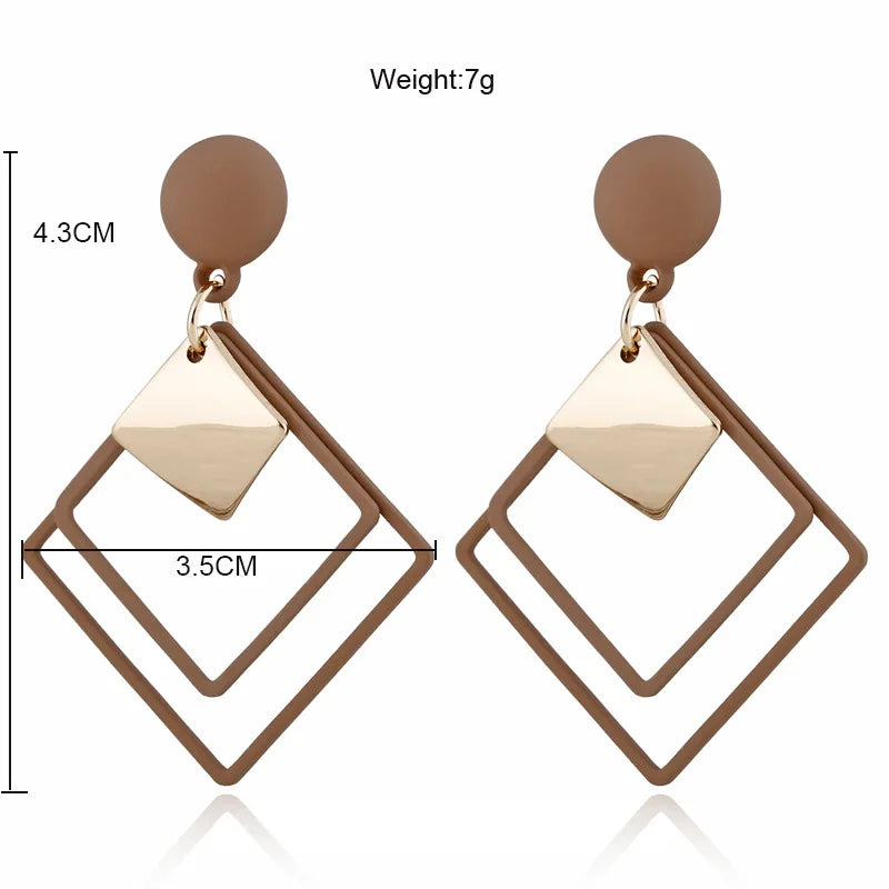 Sartora - Boucles d’Oreilles Clips avec Sequins pour Femme, Look Élégant et Léger