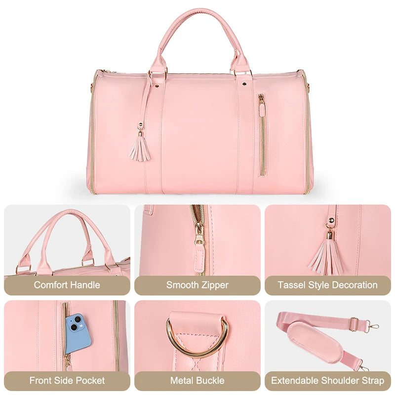 Buylor - Sac de Voyage Pliable Femme, Imperméable et Grande Capacité