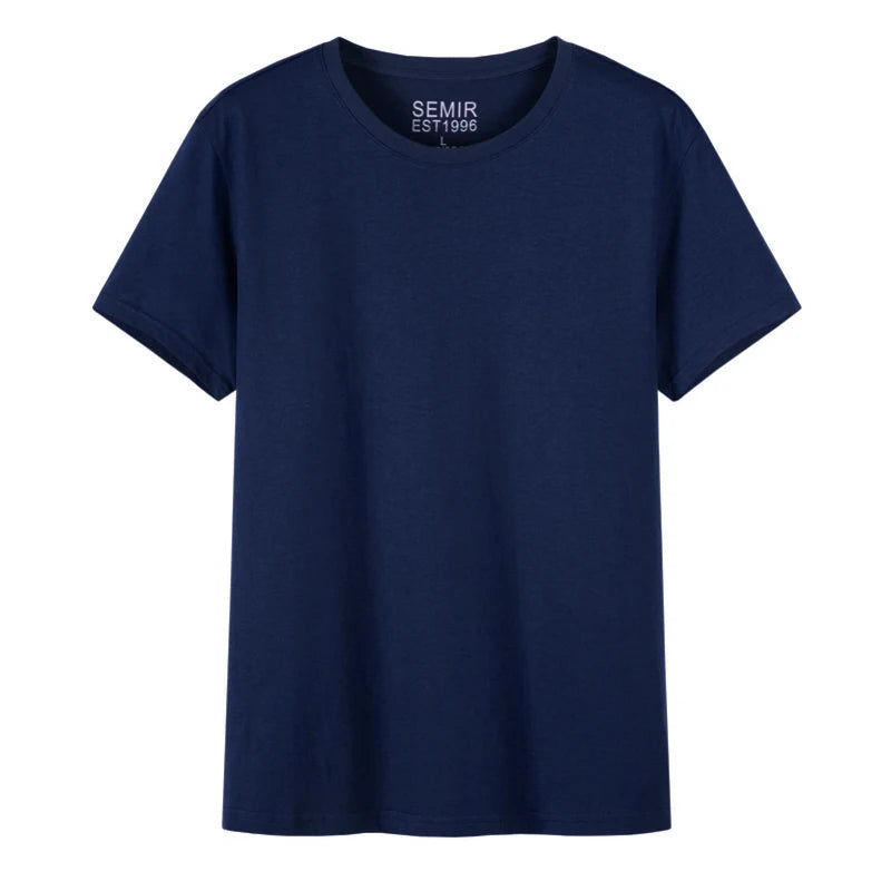 Tee Casual - Tee-Shirt Classique Homme, Col Rond et Manche Courte