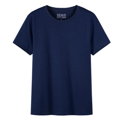 Tee Casual - Tee-Shirt Classique Homme, Col Rond et Manche Courte