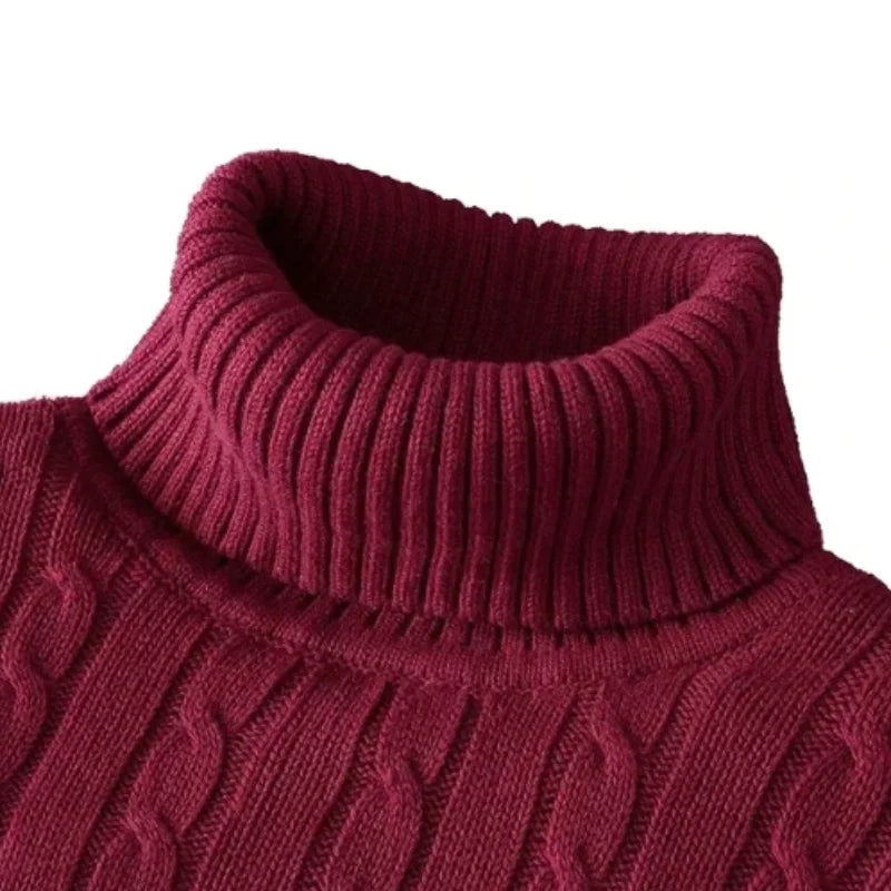 « Urban Chalice » - Sweater en Maille Tendance Hiver, Confort et Élégance Masculine 