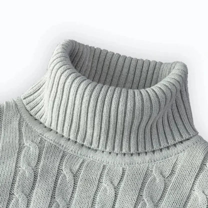 « Urban Chalice » - Sweater en Maille Tendance Hiver, Confort et Élégance Masculine 