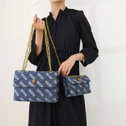 Estilo Denim - Sac Luxe Croisé Kurt Geiger 2024, Élégance et Style Urbain