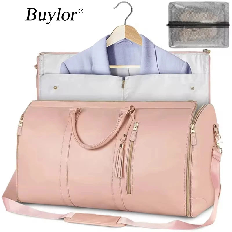 Buylor - Sac de Voyage Pliable Femme, Imperméable et Grande Capacité