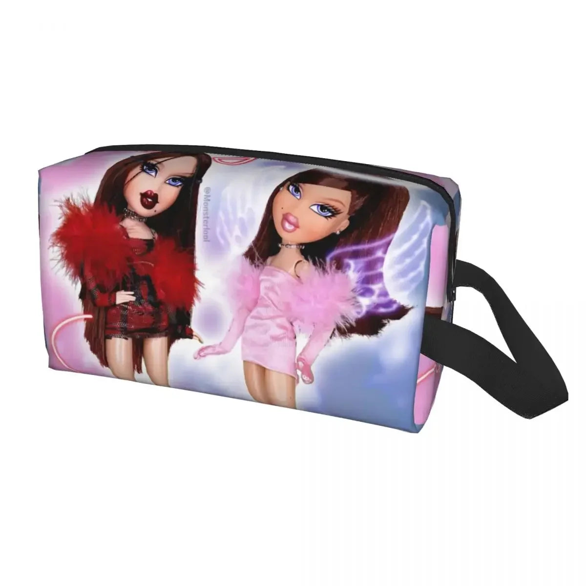 Angelina Chic - Trousse de Maquillage Bratz Rock Angelz, Rangement Pratique et Stylé