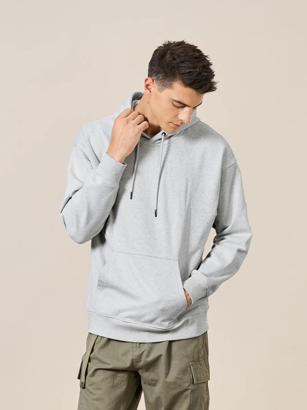 Hoodie Simwood Casual - Sweat Unisexe pour le Quotidien avec Texture Supérieure