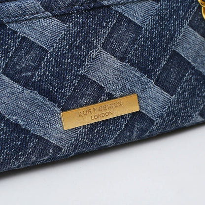 Estilo Denim - Sac Luxe Croisé Kurt Geiger 2024, Élégance et Style Urbain