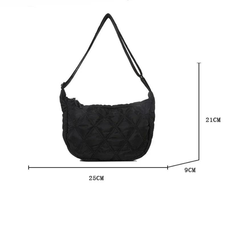 4. Sac à Main Tendance - Bolsa Bordada Femme Style Hobo